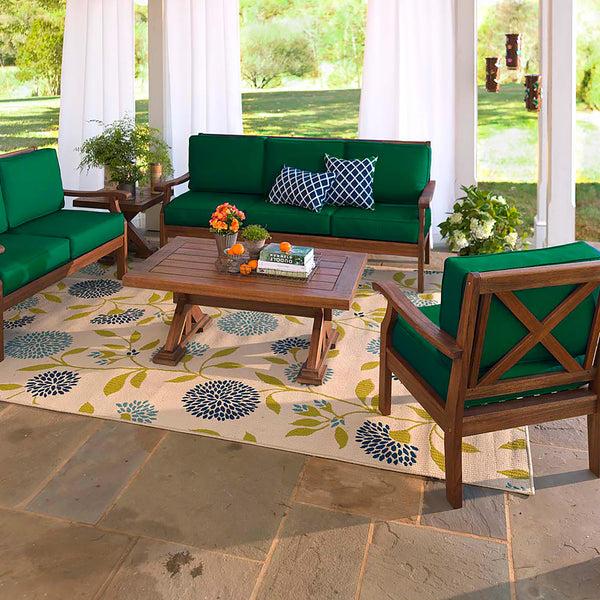 Plow & Hearth Claremont Chair With Cushions