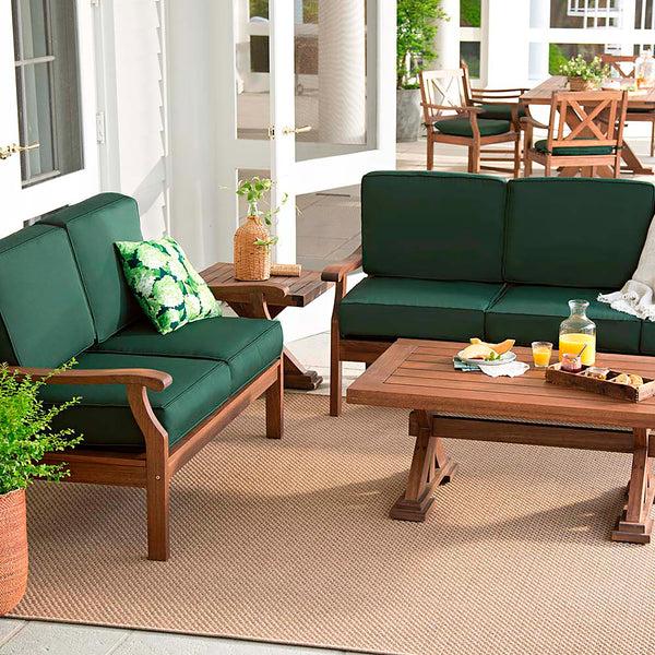 plow & hearth Claremont Sofa with Cushions