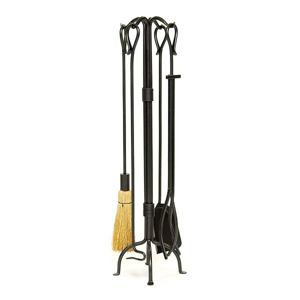 plow & hearth Classic 4-Piece Fireplace Tool Set