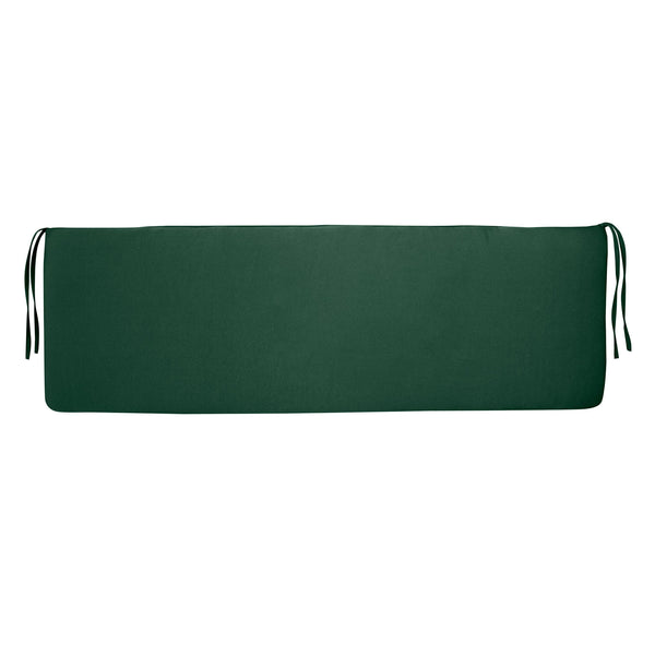 Plow & Hearth Classic Bench Cushion With Ties