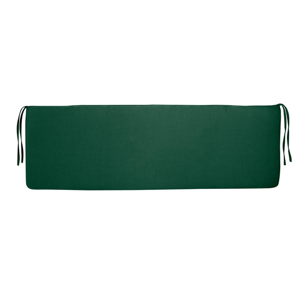 Plow & Hearth Classic Bench Cushion With Ties