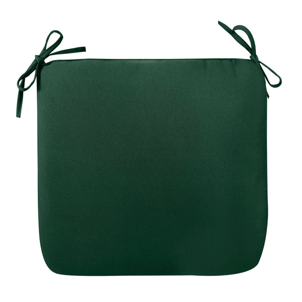 Plow & Hearth Classic Chair Cushion With Ties