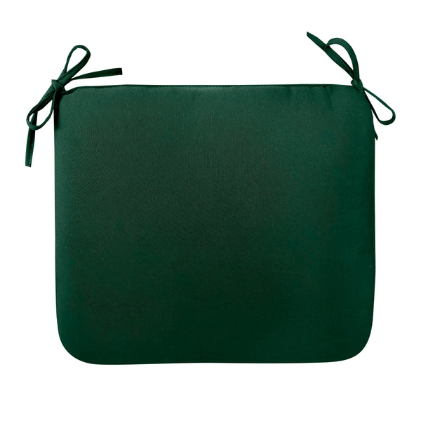 Plow & Hearth Classic Chair Cushion With Ties