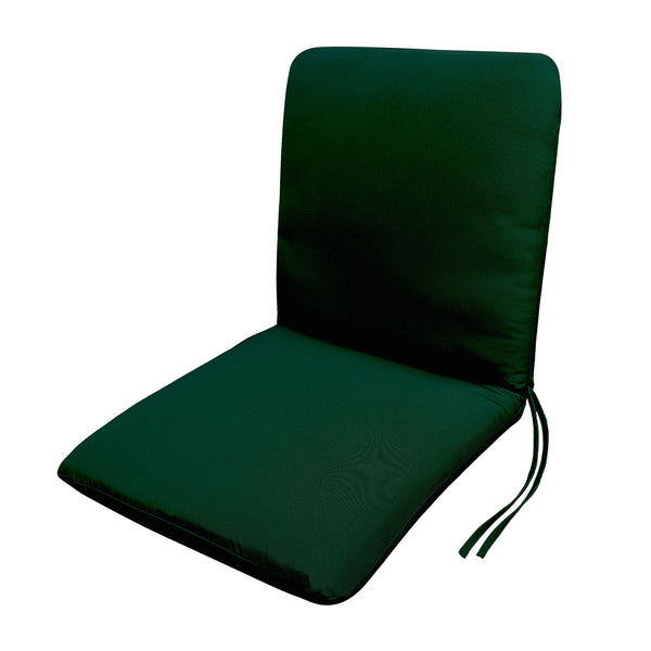 plow & hearth Classic Hinged Chair Cushion with Ties