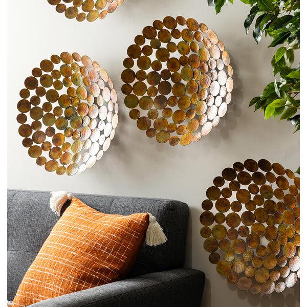plow & hearth Copper-Finished Metal Wall Décor