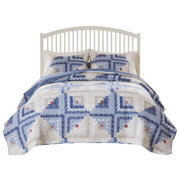 Plow & Hearth Cottage Cabin Reversible Bedding