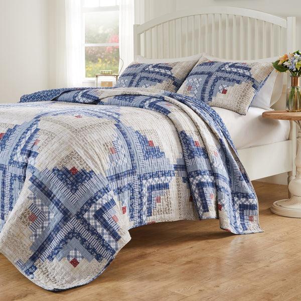 Plow & Hearth Cottage Cabin Reversible Bedding
