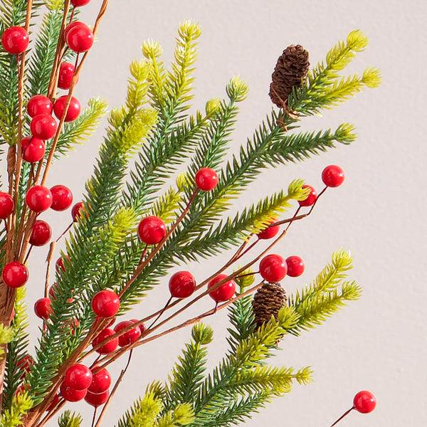 Plow & Hearth Country Christmas Tabletop Tree