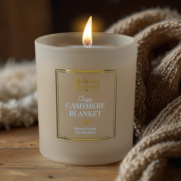 plow & hearth Cozy Cashmere Blanket Candle
