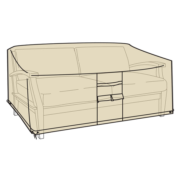 plow & hearth Deluxe Deep Seat Love Seat Cover