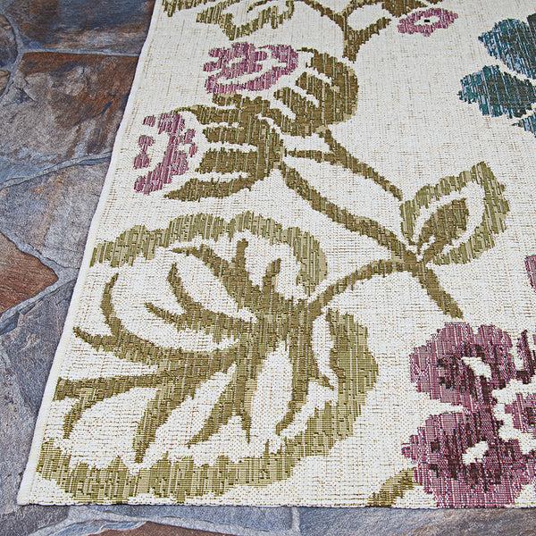 Plow & Hearth Dolce Tivoli Indoor/Outdoor Area Rug