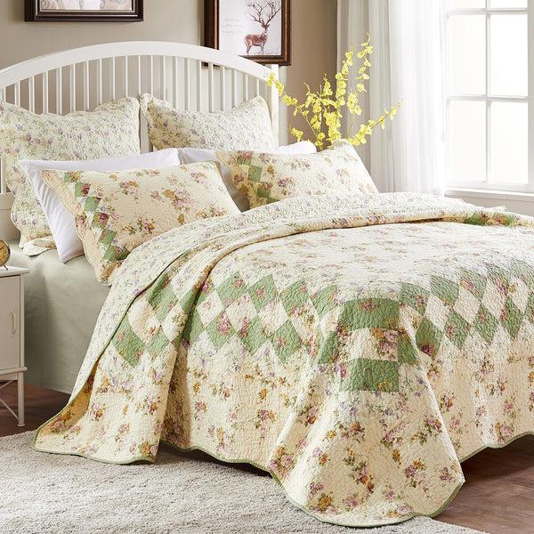 plow & hearth Dorothy Quilted Bedding Set Twin