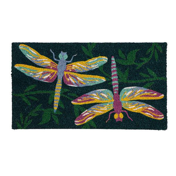 Plow & Hearth Dragonflies Coir Mat