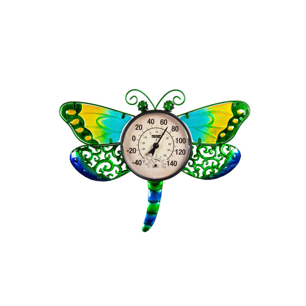 Plow & Hearth Dragonfly Outdoor Wall Thermometer