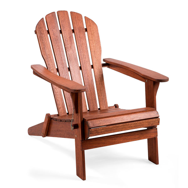 Plow & Hearth Eucalyptus Wood Adirondack Chair
