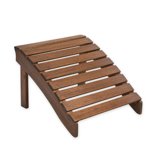 Plow & Hearth Eucalyptus Wood Adirondack Ottoman