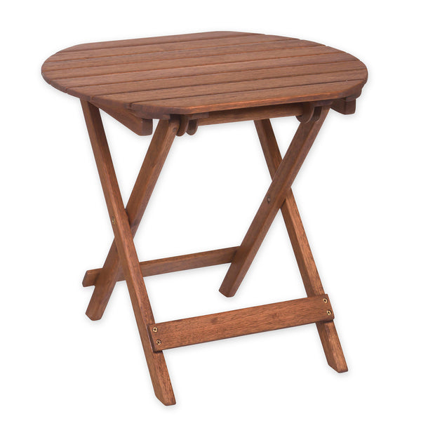 Plow & Hearth Eucalyptus Wood Adirondack Side Table