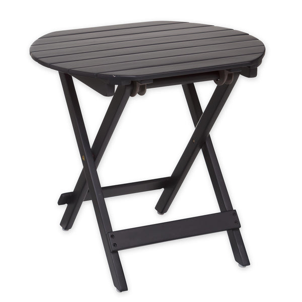 plow & hearth Eucalyptus Wood Adirondack Side Table