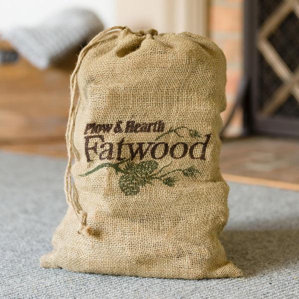 Plow & Hearth Fatwood Fire-Starter 12 Lb. Bag