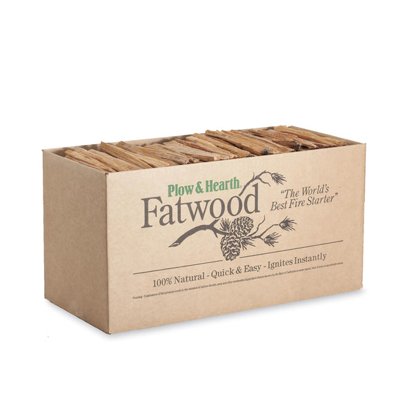 Plow & Hearth Fatwood Fire-Starter 35 Lb. Box