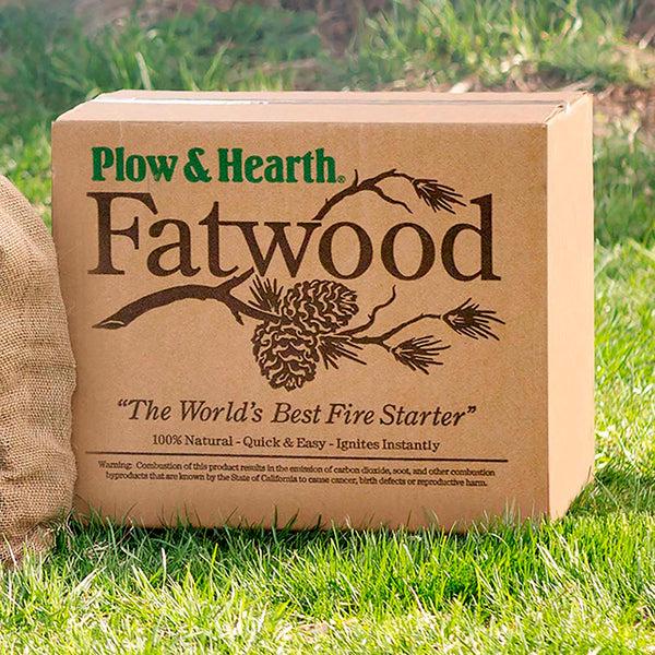plow & hearth Fatwood Fire-Starter 35 lb. Box