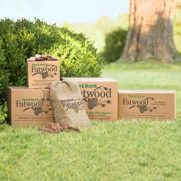 Plow & Hearth Fatwood Fire-Starter 40 Lb. Box