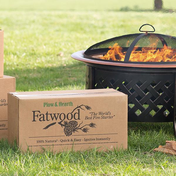 plow & hearth Fatwood Fire-Starter 40 lb. Box