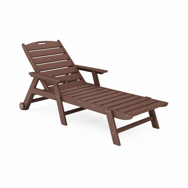 Plow & Hearth Flat Chaise Lounge