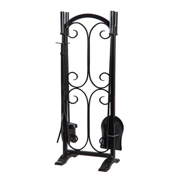 Plow & Hearth Florence 5 Piece Fireplace Toolset