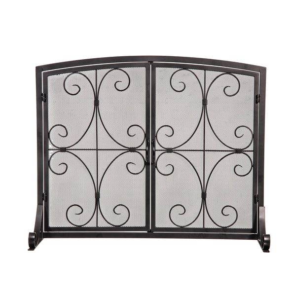 Plow & Hearth Florence Fireplace Screen