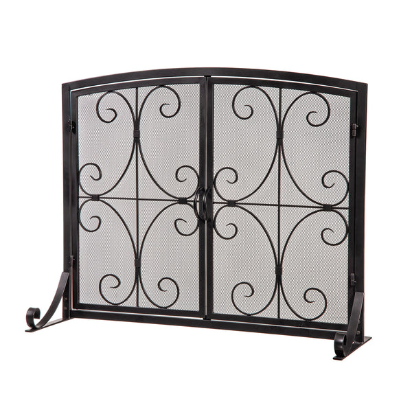 Plow & Hearth Florence Fireplace Screen