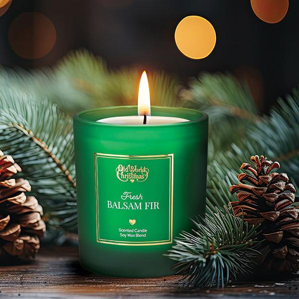 plow & hearth Fresh Balsam Fir Candle