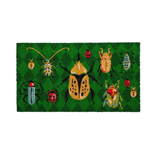 Plow & Hearth Garden Beetles Coir Mat