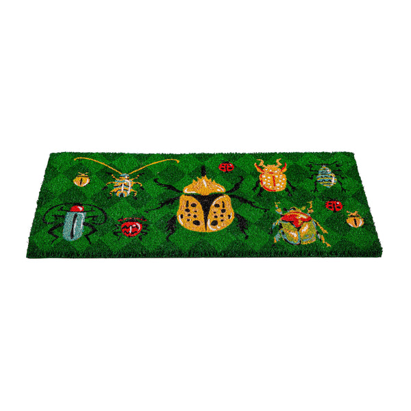 Plow & Hearth Garden Beetles Coir Mat