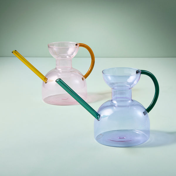 Plow & Hearth Glass Watering Can