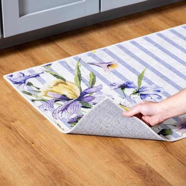 Plow & Hearth Golden Lilac Washable Accent Rug 2' X 3'