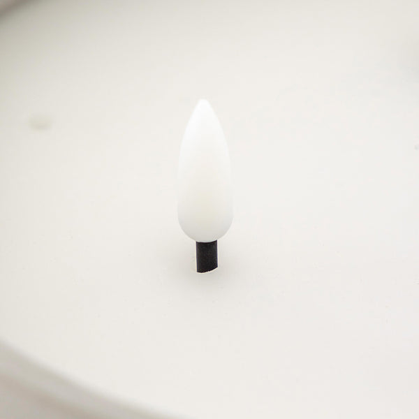 Plow & Hearth Gray LED Outdoor Candle
