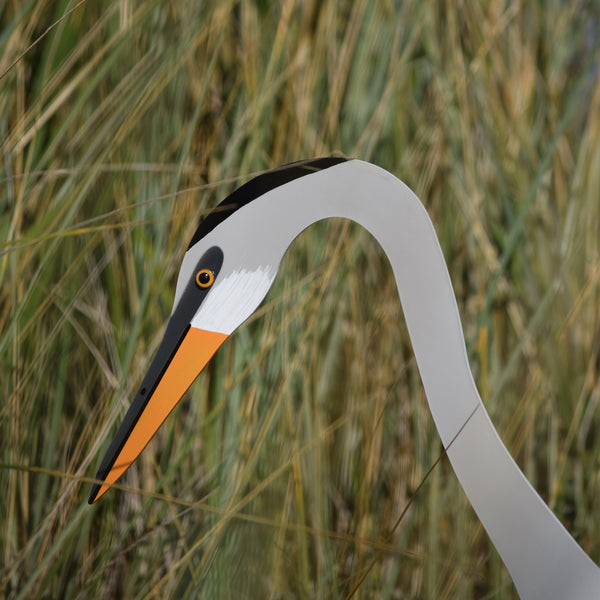 Plow & Hearth Great Blue Heron Dancing Bird