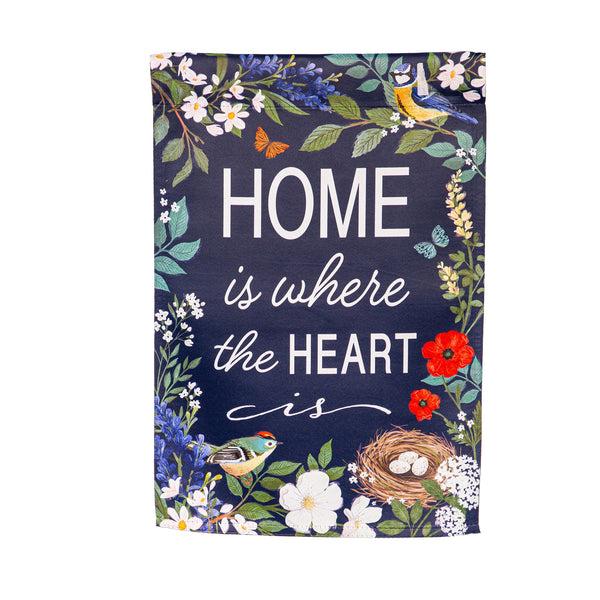 Plow & Hearth Greenhouse Retreat Suede Garden Flag