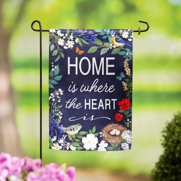 plow & hearth Greenhouse Retreat Suede Garden Flag