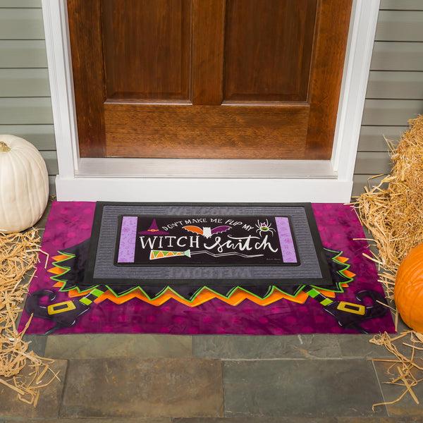 Plow & Hearth Halloween Witch Layering Mat