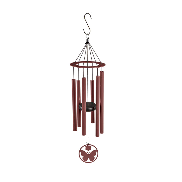 Plow & Hearth Hand-Tuned Butterfly Wind Chime