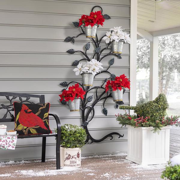 Plow & Hearth Hanging Tree Trellis With Pot Holders