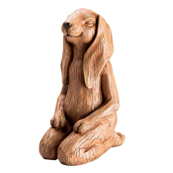 Plow & Hearth Happy Hero Yoga Pose Bunny