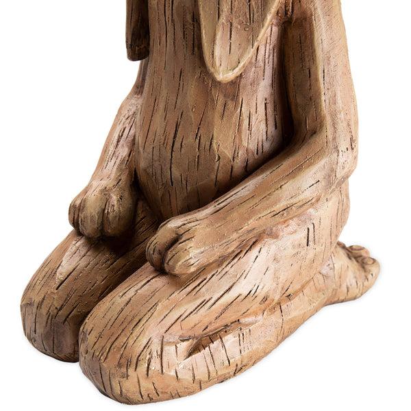 Plow & Hearth Happy Hero Yoga Pose Bunny