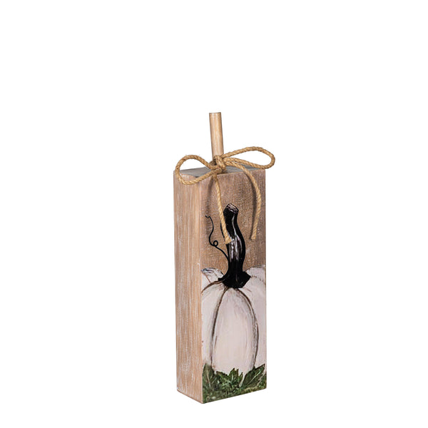 Plow & Hearth Harvest Pumpkin Metal Statue Set
