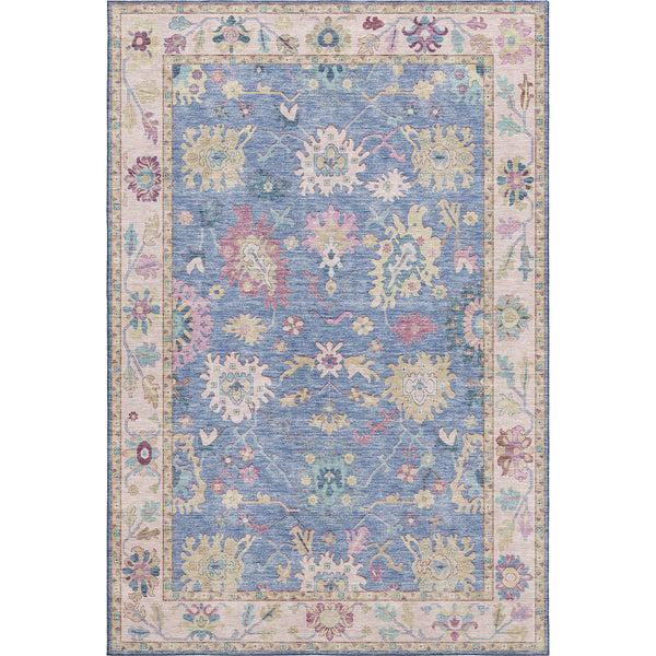 Plow & Hearth Hatay Blue Polyester Rug