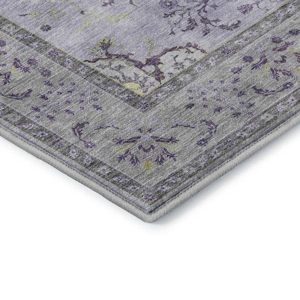 Plow & Hearth Hatay Lavender Polyester Rug