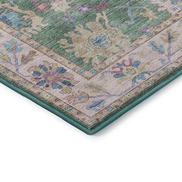 Plow & Hearth Hatay Lime Polyester Rug