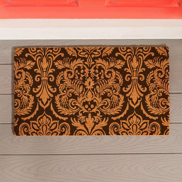 plow & hearth Haunted House Coir Mat 28"x16"